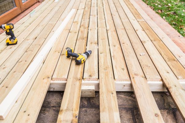 Damaged Deck Boards Repair in Wexford
