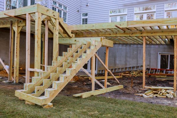 Deck Post Replacement in Wexford