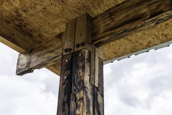 Deck Column Replacement in Wexford