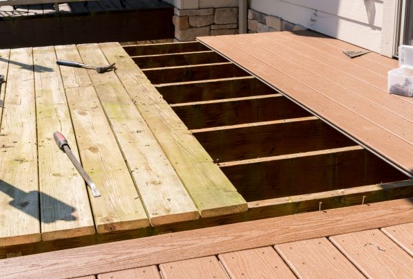Deck Floor Replacement in Wexford