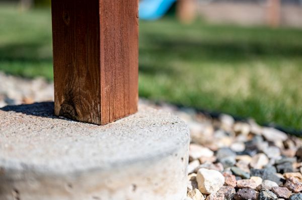 Deck Footing Replacement in Wexford