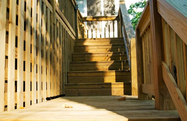 Deck Steps Replacement in Wexford