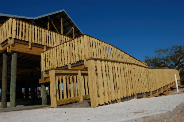 Wood Ramp Construction in Wexford
