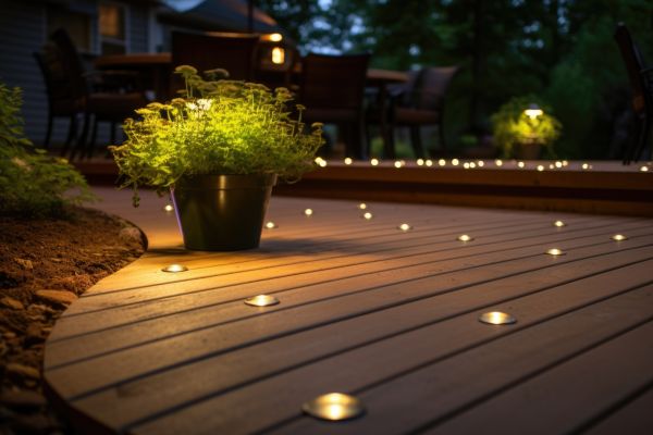 Ground Level Deck Construction in Wexford