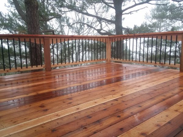 Cedar Deck Repair in Wexford